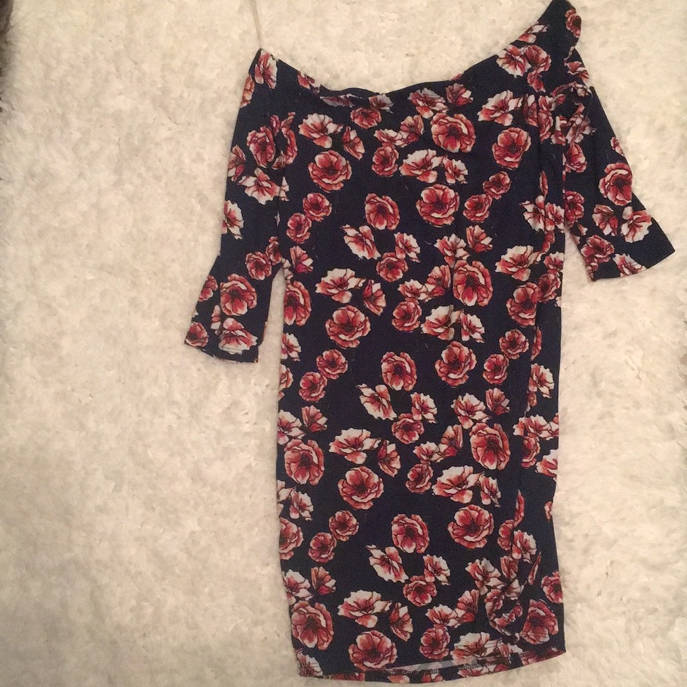 Floral pattern dress